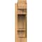 Ekena Millwork Balboa Block Smooth Outlooker, Western Red Cedar, 5 1/2"W x 18"D x 18"H OUT06X18X18BOA05SWR - alternate 3
